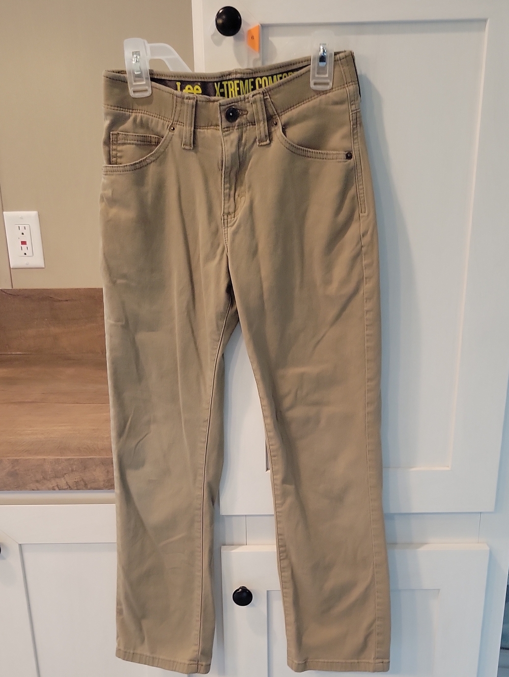 Lee Boy's Tan Straight-Leg Jeans